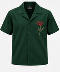 KAKAWA GREEN SHORT-SLEEVES SHIRT